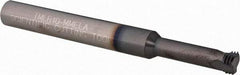 Scientific Cutting Tools - M10x1.50 Metric Coarse, 0.31" Cutting Diam, 3 Flute, Solid Carbide Helical Flute Thread Mill - Internal Thread, 1" LOC, 3-1/2" OAL, 3/8" Shank Diam - Exact Tool & Supply