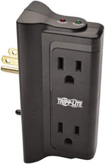 Tripp-Lite - 4 Outlets, 120 VAC15 Amps, 4' Cord, Power Outlet Strip - Floor, Keyhole Mount, 5-15 NEMA Configuration, 1.6" Strip - Exact Tool & Supply