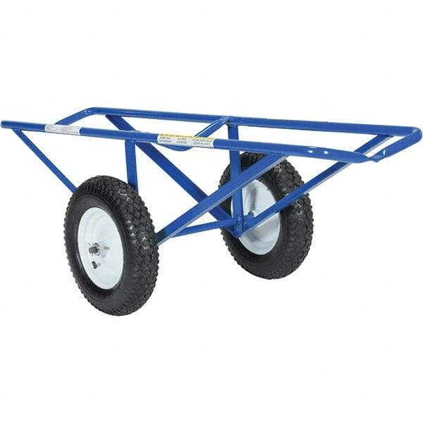 Vestil - 500 Lb Capacity Steel Dolly - 61" Long x 26" Wide - Exact Tool & Supply