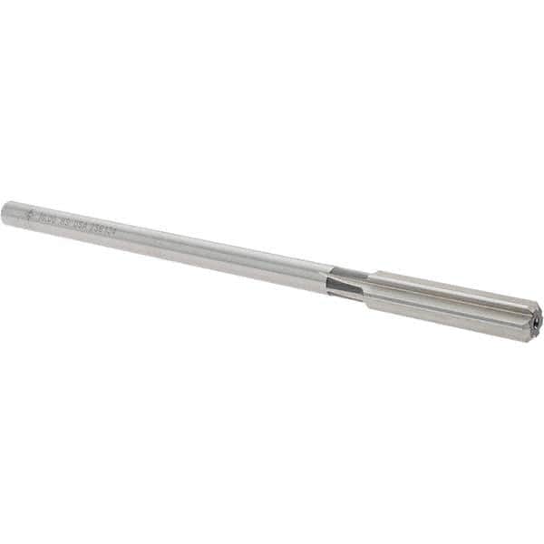 Cleveland - 10mm High Speed Steel 6 Flute Chucking Reamer - Exact Tool & Supply