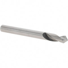 Chicago-Latrobe - 1/4" Body Diam, 90°, 2-1/2" OAL, Solid Carbide Spotting Drill - Exact Tool & Supply