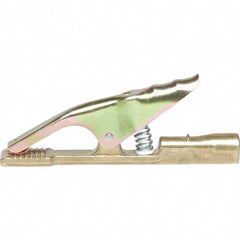 Jackson Safety - Welding Ground Clamps; Type: Ground Clamp ; Clamp Type: Ground Clamp ; Jaw Opening: 1-1/4 (Inch); Jaw Depth: 1-1/4 (Inch); Material: Copper Alloy ; Length (Inch): 11-1/2; 11-1/2 in - Exact Tool & Supply