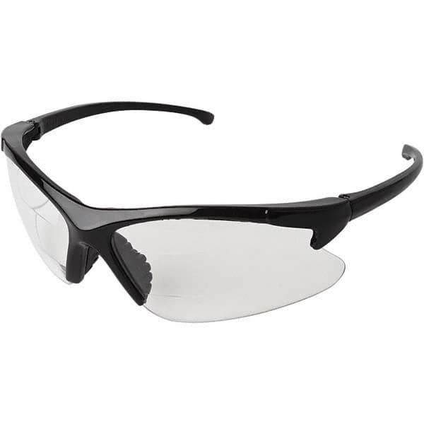 KleenGuard - +2, Clear Lenses, Scratch Resistant, Framed Magnifying Safety Glasses - Exact Tool & Supply