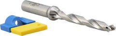 Iscar - 3/8" to 0.39" Diam, 8xD, 3" Max Depth, 1/2" Shank Diam, 5.38" OAL, Replaceable-Tip Drill - FCP, ICK, ICK-2M, ICM, ICN, ICP, iCP-2M Insert, 9 Seat Size, 57716797 Toolholder, Series SumoCham - Exact Tool & Supply