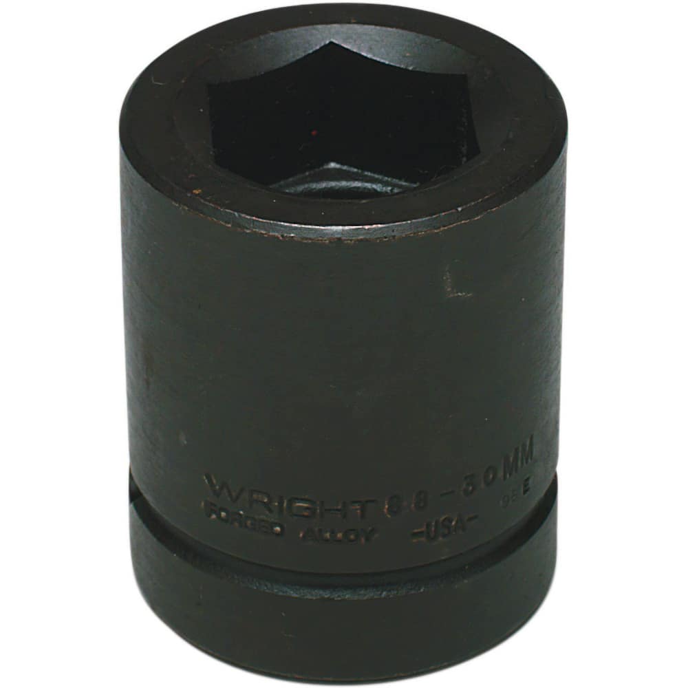 Wright Tool & Forge - Impact Sockets; Drive Size: 1 ; Size (mm): 24.0000 ; Type: Standard ; Style: Impact Socket ; Style: Impact Socket ; Style: Impact Socket - Exact Tool & Supply