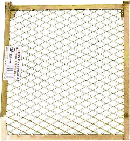 Premier Paint Roller - 2 Gal Compatible Paint Bucket Grid - 9" Roller Compatibility, Steel - Exact Tool & Supply