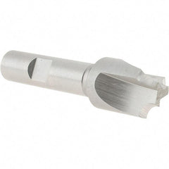 Melin Tool - 3/16" Radius, 3/4" Mill Diam, 3 Flute Cobalt Corner Rounding End Mill - Single End, Uncoated, 3/8" Tip Diam, 3" OAL, 3/4" Shank Diam - Exact Tool & Supply