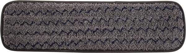 Rubbermaid - 5" Microfiber Mop Pad - 4 Ply, Clamp Jaw Connection - Exact Tool & Supply