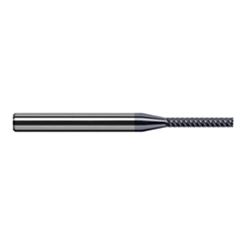‎Variable Helix End Mills for Exotic Alloys - Finishers - 0.1250″ (1/8″) Cutter Diameter × 1.5000″ (1-1/2″) Length of Cut Carbide Square End Mill Finisher for Exotic Alloys, 7 Flutes, AlTiN Nano Coated - Exact Tool & Supply