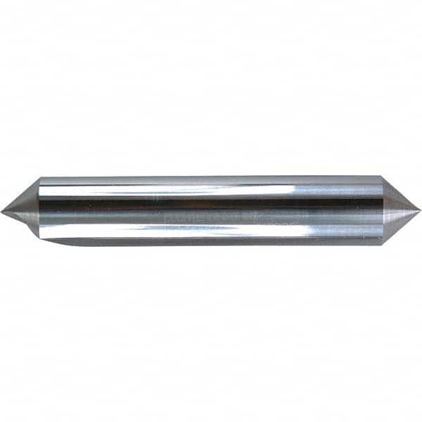 Melin Tool - 3/8" Head Diam, 3/8" Shank Diam, 1 Flute 100° Solid Carbide Countersink - Exact Tool & Supply