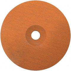 WALTER Surface Technologies - 7" Diam 7/8" Hole 100 Grit Fiber Disc - Ceramic, Series 15-X, Coolcut XX - Exact Tool & Supply