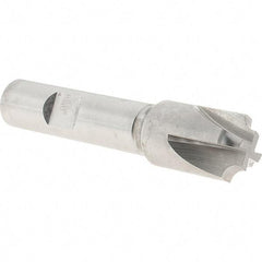 Melin Tool - 1/8" Radius, 5/8" Mill Diam, 4 Flute Cobalt Corner Rounding End Mill - Single End, Uncoated, 3/8" Tip Diam, 3" OAL, 1/2" Shank Diam - Exact Tool & Supply