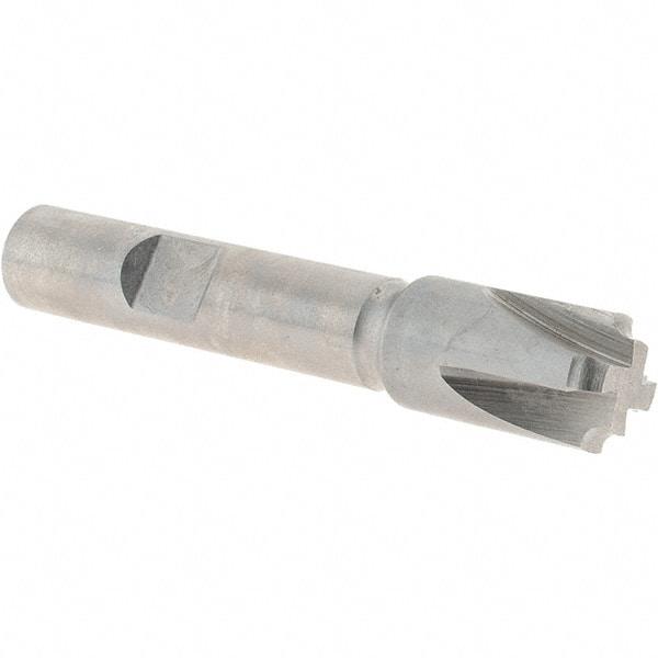 Melin Tool - 1/16" Radius, 7/16" Mill Diam, 4 Flute Cobalt Corner Rounding End Mill - Single End, Uncoated, 5/16" Tip Diam, 2-1/2" OAL, 7/16" Shank Diam - Exact Tool & Supply