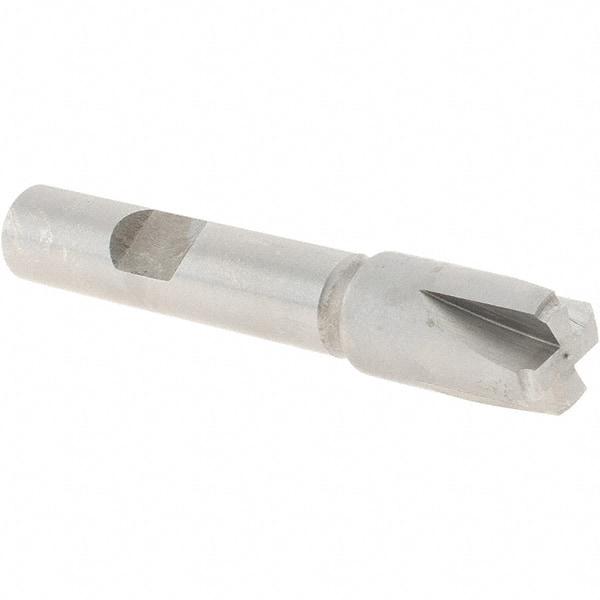 Melin Tool - 1/32" Radius, 7/16" Mill Diam, 4 Flute Cobalt Corner Rounding End Mill - Single End, Uncoated, 3/8" Tip Diam, 2-1/2" OAL, 7/16" Shank Diam - Exact Tool & Supply