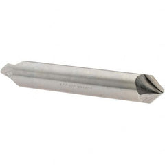 Melin Tool - 1/2" Diam 2 Flute Double End Cobalt Chamfer Mill - Exact Tool & Supply