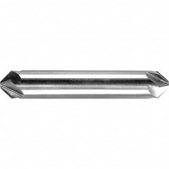Melin Tool - 3/8" Head Diam, 3/8" Shank Diam, 6 Flute 90° High Speed Steel Countersink - Exact Tool & Supply