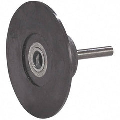 WALTER Surface Technologies - 3" Diam Disc Backing Pad - 1/4" Shank Diam, Hard Density, 28,000 RPM, Twist Compatible - Exact Tool & Supply