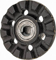 WALTER Surface Technologies - 2" Diam Disc Backing Pad - 1/4" Shank Diam, Medium Density, 30,000 RPM, Twist Compatible - Exact Tool & Supply