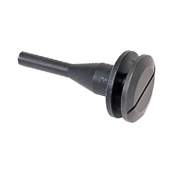 WALTER Surface Technologies - 1/4" Hole, Wheel Mandrel - 1/4" Shank Diam - Exact Tool & Supply
