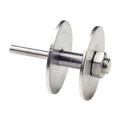 WALTER Surface Technologies - Wheel Mandrel - 1" Max Wheel Width, 1/4" Shank Diam - Exact Tool & Supply