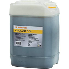 WALTER Surface Technologies - CoolCut, 20 L Bottle Cutting Fluid - Liquid, For Broaching, Drilling, Milling, Reaming, Sawing, Shearing, Tapping - Exact Tool & Supply