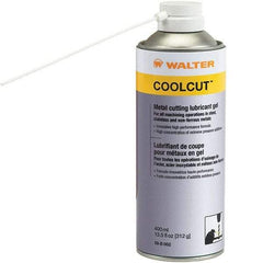 WALTER Surface Technologies - CoolCut, 11 oz Aerosol Cutting Fluid - Gel, For Broaching, Drilling, Milling, Reaming, Sawing, Shearing, Tapping - Exact Tool & Supply