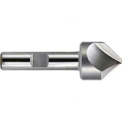 Melin Tool - 1" Diam 2 Flute Single End Cobalt Chamfer Mill - Exact Tool & Supply