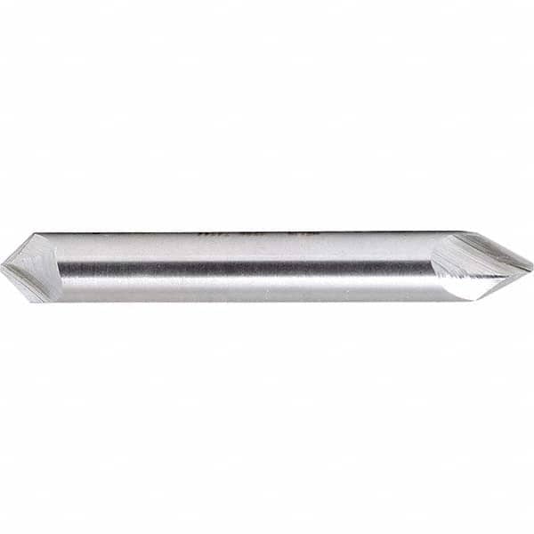 Melin Tool - 3/8" Diam 2 Flute Double End Cobalt Chamfer Mill - Exact Tool & Supply