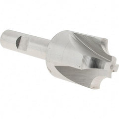 Melin Tool - 5/16" Radius, 1-1/8" Mill Diam, 4 Flute Cobalt Corner Rounding End Mill - Single End, Uncoated, 1/2" Tip Diam, 3-1/2" OAL, 1-1/8" Shank Diam - Exact Tool & Supply
