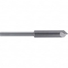 Melin Tool - 1/2" Head Diam, 3/8" Shank Diam, 1 Flute 82° High Speed Steel Countersink - Exact Tool & Supply