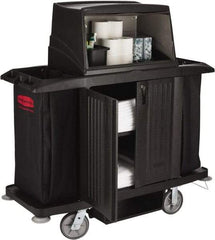 Rubbermaid - Janitor Cart - 1,715mm Width, 1,524mm Long - Exact Tool & Supply