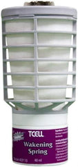 Rubbermaid - 48 mL Air Freshener Dispenser Refill - Wakening Spring, Compatible with TCell Odor Control System Dispensers - Exact Tool & Supply