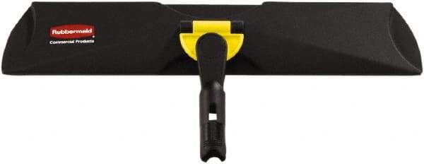Rubbermaid - 18" Long x 86mm Wide Plastic Dust Mop Frame - Black, Quick Connect - Exact Tool & Supply