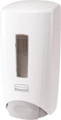 Rubbermaid - 1000 to 1300 mL Foam/Liquid Hand Soap Dispenser - Plastic, Wall Mounted, White - Exact Tool & Supply