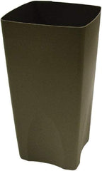 Rubbermaid - 7.125 Gal Square Rigid Trash Can Liner - 365.25mm Long x 336.55mm High, Compatible with Container Series 3966, 3967, 9P90, 9P91, FG9P9000, FG9P9100 - Exact Tool & Supply