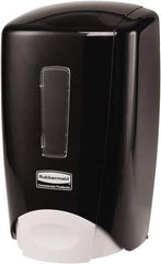 Rubbermaid - 500 mL Foam/Liquid Hand Soap Dispenser - Plastic, Wall Mounted, Black - Exact Tool & Supply