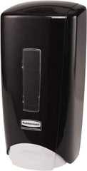 Rubbermaid - 1000 to 1300 mL Foam/Liquid Hand Soap Dispenser - Plastic, Wall Mounted, Black - Exact Tool & Supply