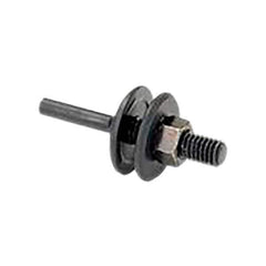 WALTER Surface Technologies - 5/16" Hole, Wheel Mandrel - 1/4" Shank Diam - Exact Tool & Supply