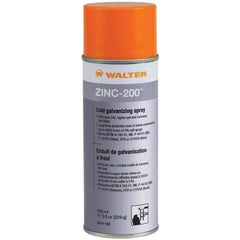 WALTER Surface Technologies - 11.5 oz Zinc Cold Galvanizing Compound - Comes in Aerosol - Exact Tool & Supply