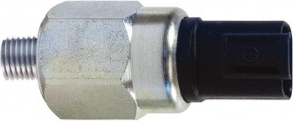 Anfield - SPST, 250 to 1,000 psi, Electromechanical Pressure and Level Switch - Adjustable Pressure, 42 VDC, 1/4 Inch Connector, Spade Terminal, For Use with Dutsch DT06-2S Plug - Exact Tool & Supply