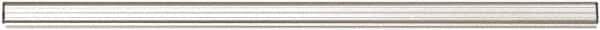 ADVANTUS - 24" Wide x 3/4" Deep x 1-1/2" High, Aluminum Literature Display Rail - Universal Aluminum, 1/8" Compartment Width x 24" Compartment Depth x 1-1/4" Compartment Height - Exact Tool & Supply
