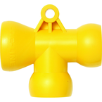 1/4" Acid Resistant T Fitting 20 Piece - Coolant Hose System Component - Exact Tool & Supply