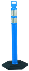 Delineator Blue with 10lb. Base - Exact Tool & Supply