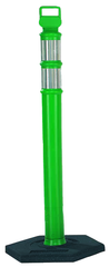 Delineator Green with 10lb. Base - Exact Tool & Supply