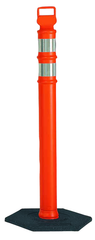 Delineator Orange with 10lb. Base - Exact Tool & Supply