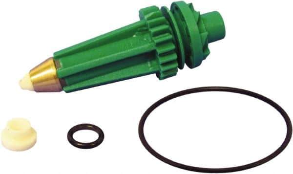 Kranzle - Rotating, Brass, Ceramic, Plastic & Rubber, Pressure Washer Nozzle Repair Kit - 1.8mm Orifice Diam, Green - Exact Tool & Supply