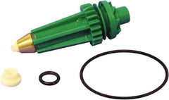 Kranzle - Rotating, Brass, Ceramic, Plastic & Rubber, Pressure Washer Nozzle Repair Kit - 1.14mm Orifice Diam, Green - Exact Tool & Supply