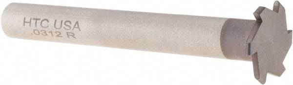 Value Collection - Woodruff Keyseat Cutter - 3-1/16" OAL x 3/8" Shank - Exact Tool & Supply