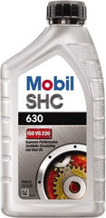 Mobil - 1 Qt Bottle, Synthetic Gear Oil - ISO 220 - Exact Tool & Supply