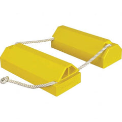 Checkers - Wheel Chocks Width (Inch): 8 Height (Inch): 5-3/4 - Exact Tool & Supply
